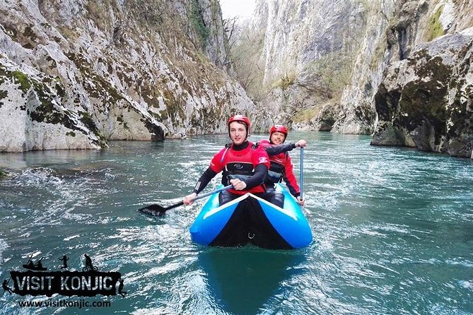 Canoeing Neretva river - Breaks for snacks and photos, and why they help