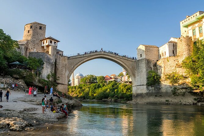 Charming Mostar: Private Mostar Walking Tour - Stop 1: Old Bridge area, stećak tombstones, and Bosnia context
