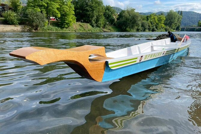 Enjoying the River Vrbas - A Dayak Boat Ride, Banja Luka’s River Version of Gondola Time
