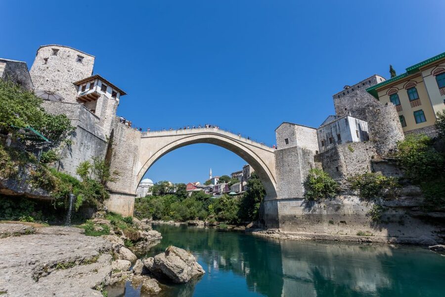 From Dubrovnik: Full-Day Tour of Mostar - Walking the Old City: UNESCO Old Town and the Old Bridge Moment