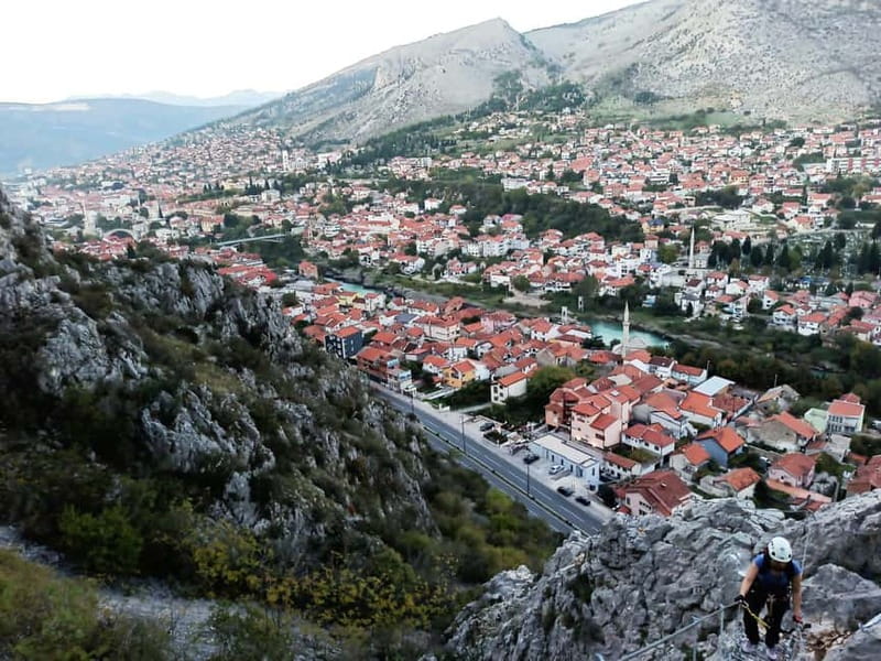 From Mostar: Via Ferrata Hum Climbing Experience - Coffee with a view: how the day closes strong