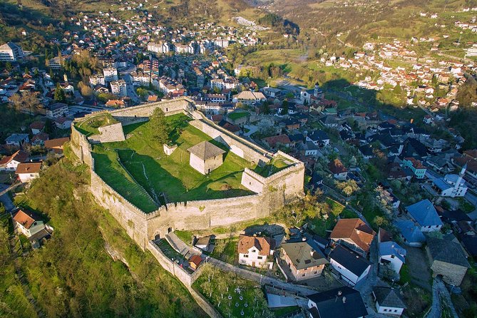 From Sarajevo: Travnik, Jajce, Pliva Lakes & Watermills Tour - Mlincici watermills over gushing water: old engineering still doing its job