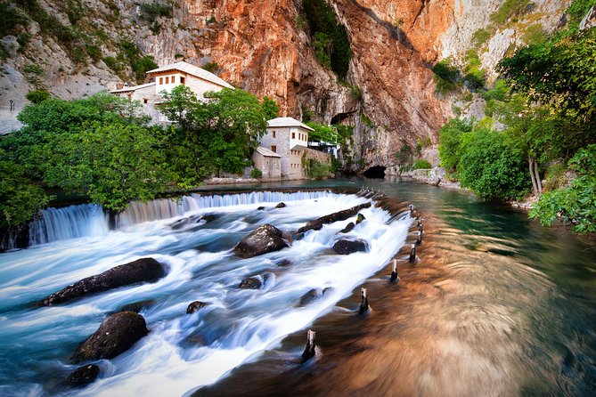 Mostar,Kravica Waterfall,Blagaj,Počitelj - Day Tour from Sarajevo - Crooked Bridge, Koski-Mehmed Pasha Mosque, and Kujundziluk Bazaar
