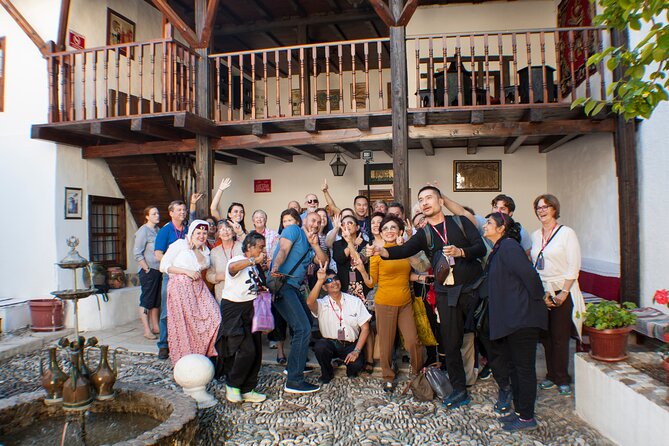 Mostar Old Town Walking Tour - Best Seller - The mosque detail by the river: prayer, water, and a clever design
