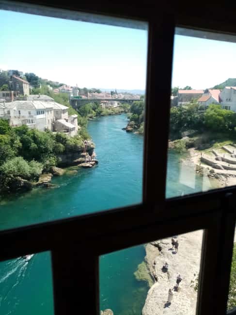 Mostar thru history -private tour - Old Clock Tower, Koski Mehmed-pasha Mosque, and Back Into the Bazar