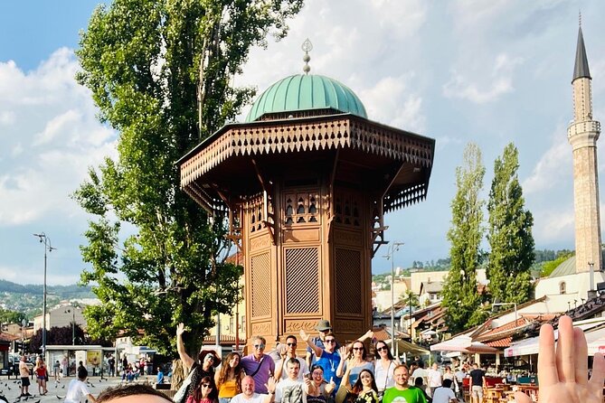 PROFESSIONAL SARAJEVO WALKING TOUR - With guide who guided STING! - Orthodox Sarajevo, Mondo sculpture, and a quick break in the city park