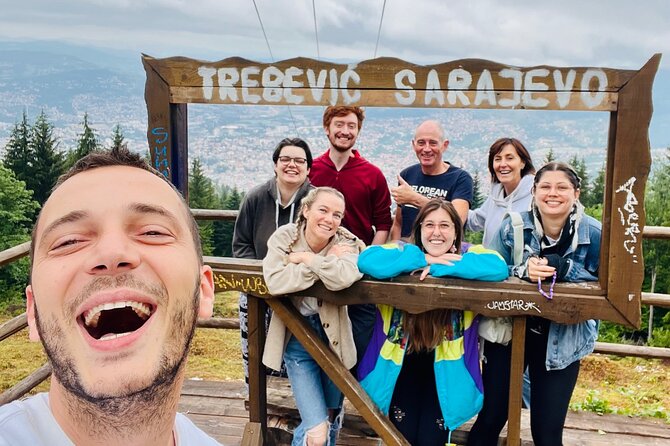 PROFESSIONAL SARAJEVO WALKING TOUR - With guide who guided STING! - Ferhadija Pedestrian Street: Eternal Flame, Tito Street, and the First Rose