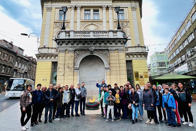 PROFESSIONAL SARAJEVO WALKING TOUR - With guide who guided STING! - Gazi Husrev Begova Medresa: mosque, Bezistan Bazaar, Clock Tower, and Jewel Street