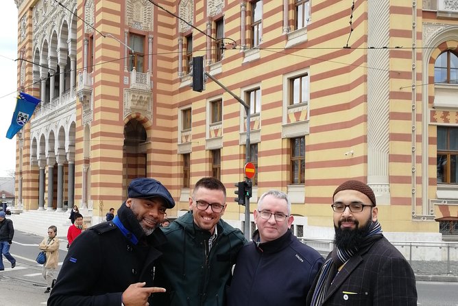 PROFESSIONAL SARAJEVO WALKING TOUR - With guide who guided STING! - Sarajevo City Hall and the fortress viewpoints: Inat Kuca, White and Yellow Fortresses, and more