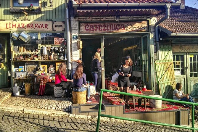 Sarajevo Grand Walking Tour - Kovači Cemetery, Kovači Street, and the Old Town you can shop in