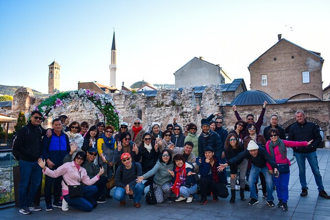 Sarajevo Grand Walking Tour - Sebilj Brunnen and Morica Han: iconic fountain and Ottoman hospitality