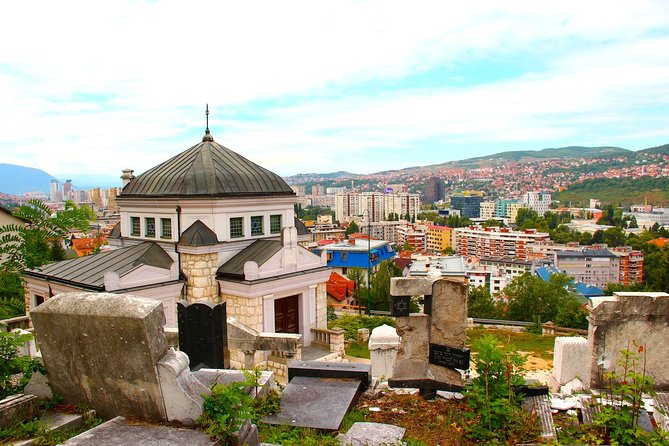 Sarajevo: Jewish Heritage Tour - National Theatre square and the city-wide Jewish connection