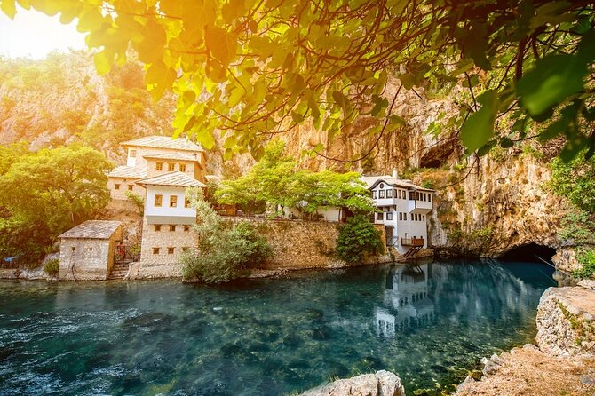 Sarajevo: Mostar Konjic Blagaj Pocitelj Fortica Skywalk Waterfall - Počitelj: Medieval Stone Village Time Travel