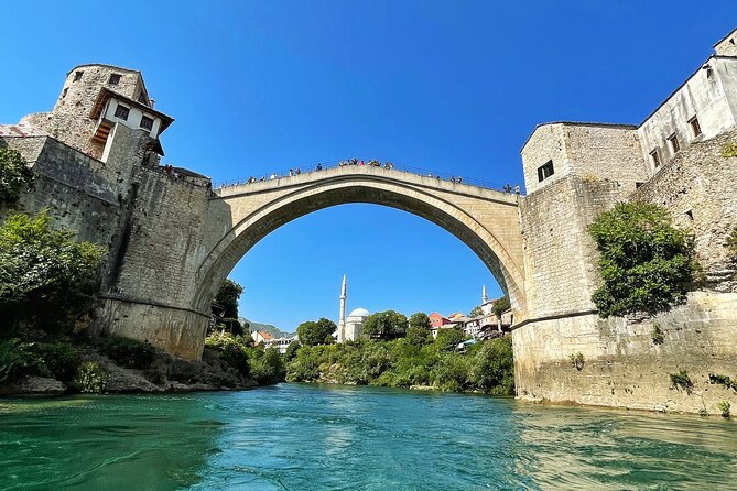 Sarajevo: Mostar, Konjic, Sufi House, Pocitelj & Kravice Falls - Blagaj Tekija and the Buna spring: the cliffside stop that changes the mood