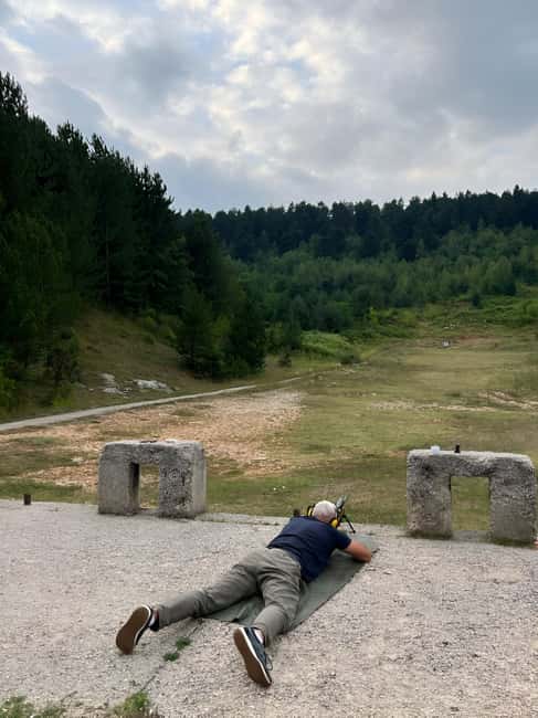 Sarajevo: Shooting Range Experience with Transportation - The Real Point of This Sarajevo Shooting Session