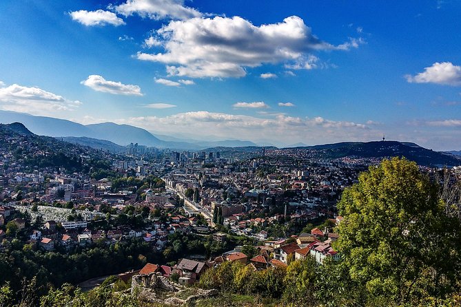 SARAJEVO SIEGE TIMES '92-'95 / Sarajevo Roses & Tunnel of Hope / - The point of this Siege Times tour: geography plus human scale