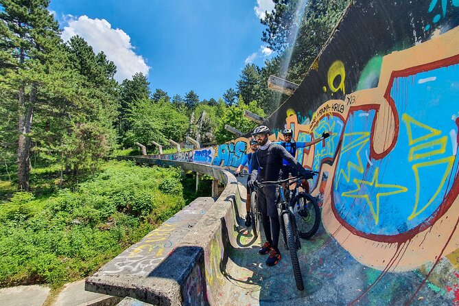 Trebevic Mountain Biking Tour from Sarajevo - Bobsleigh Track - Stop 2: The Sarajevo Olympic bobsleigh and luge track, rideable by bike